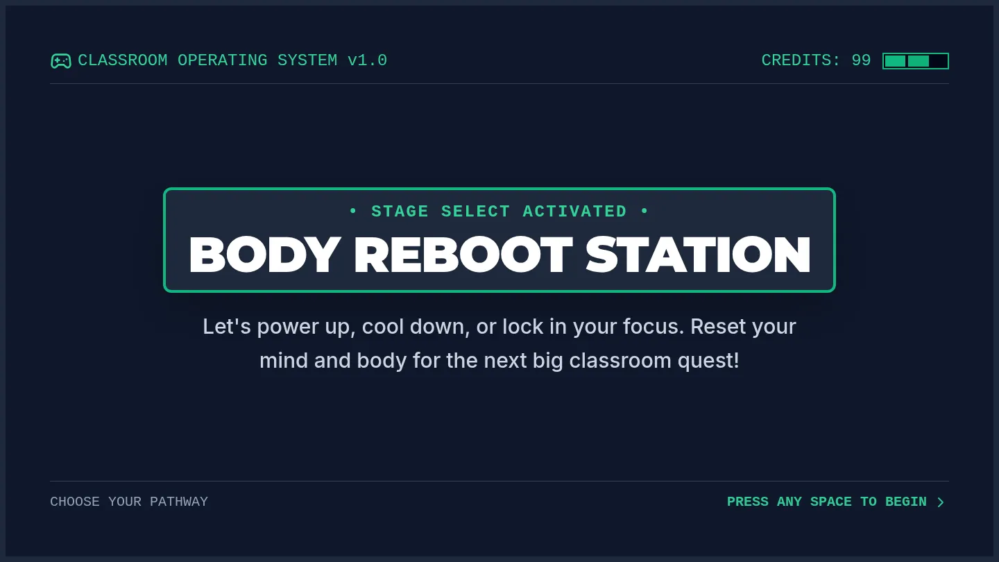 Body Reboot Slides