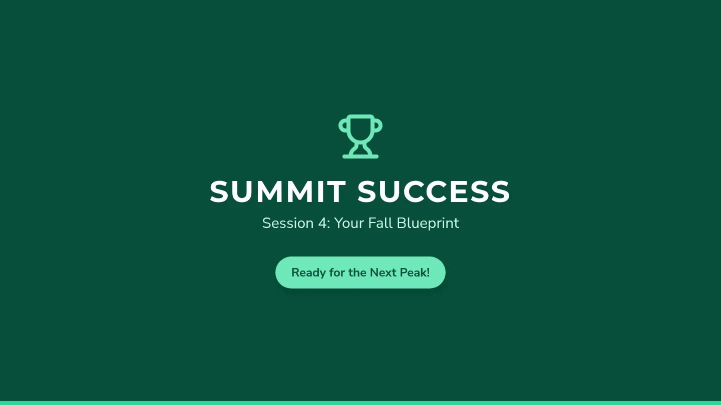 Summit Success Slides