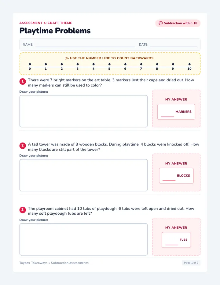 Playtime Problems Assessment