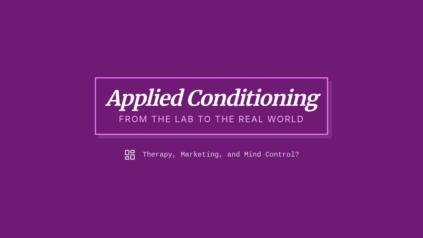 Applied Conditioning Presentation
