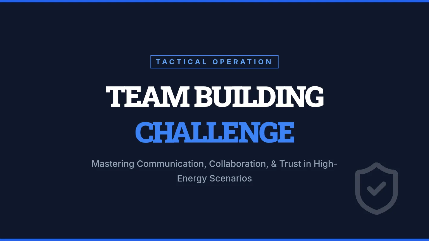 Tactical Briefing Slides
