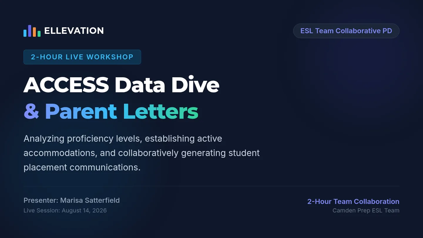 ACCESS Data Dive Slides