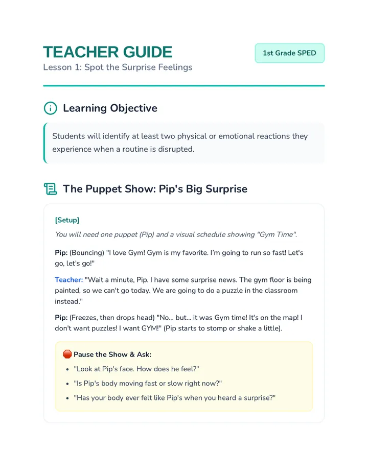 Puppet Show Facilitation Guide