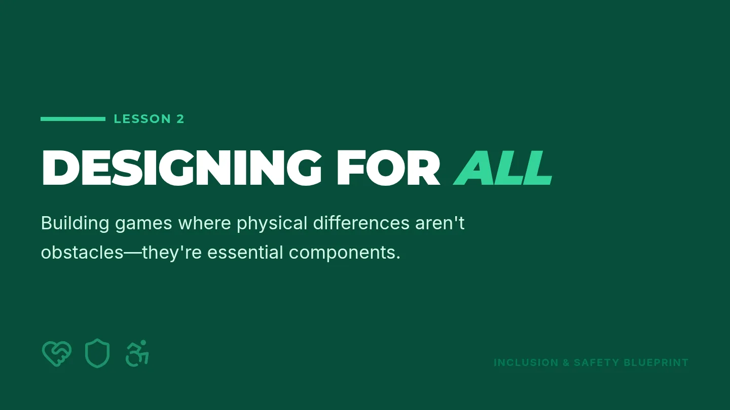 Inclusive Play Slides