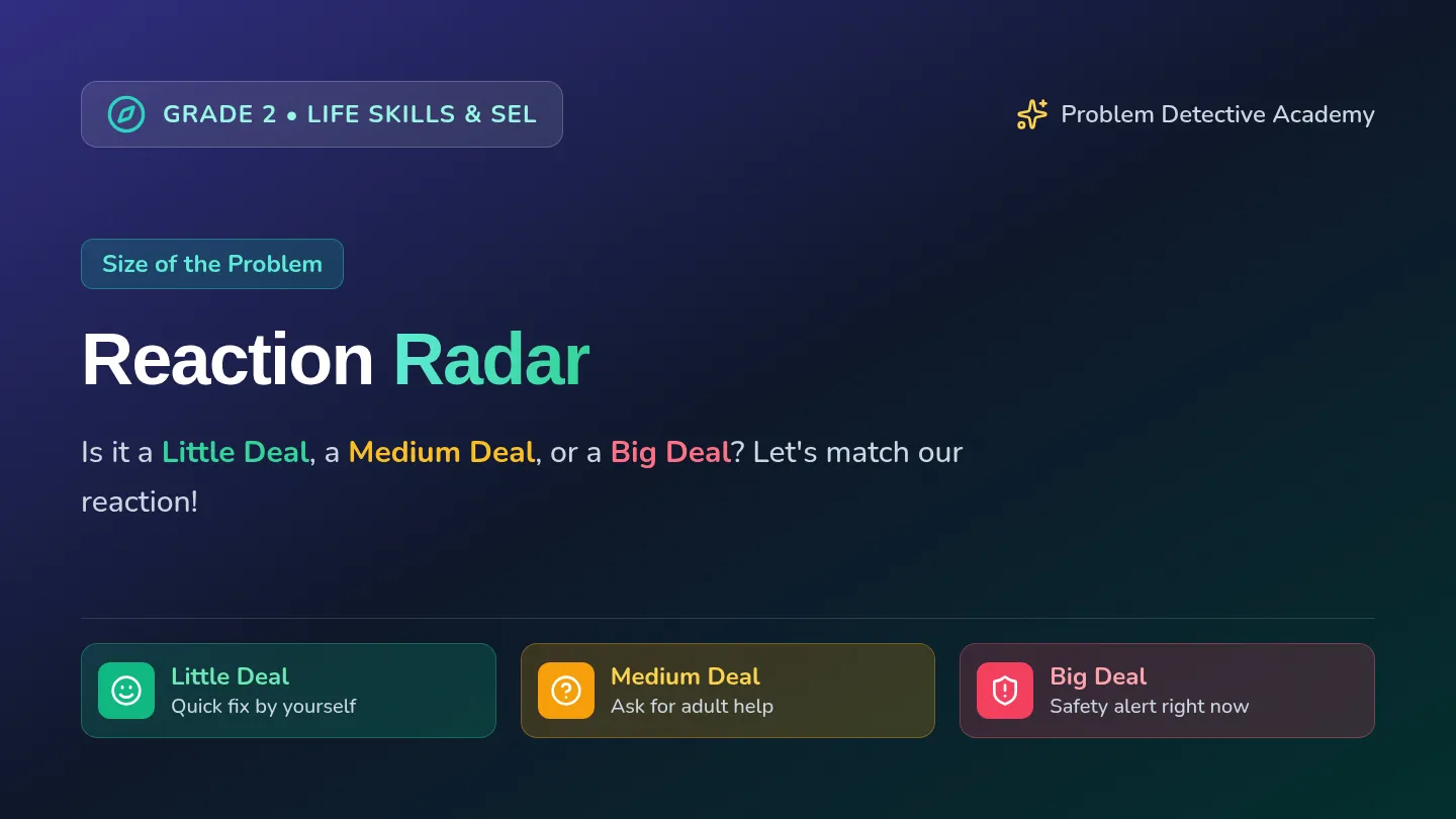 Reaction Radar Slides