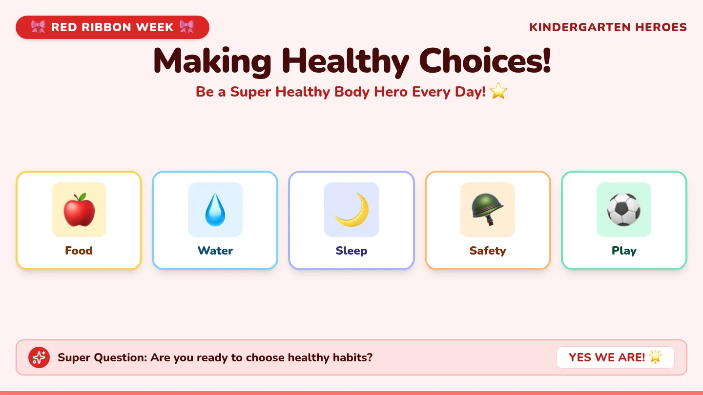Healthy Choices Slides