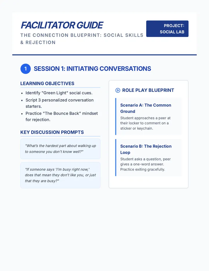 Social Lab Facilitator Guide