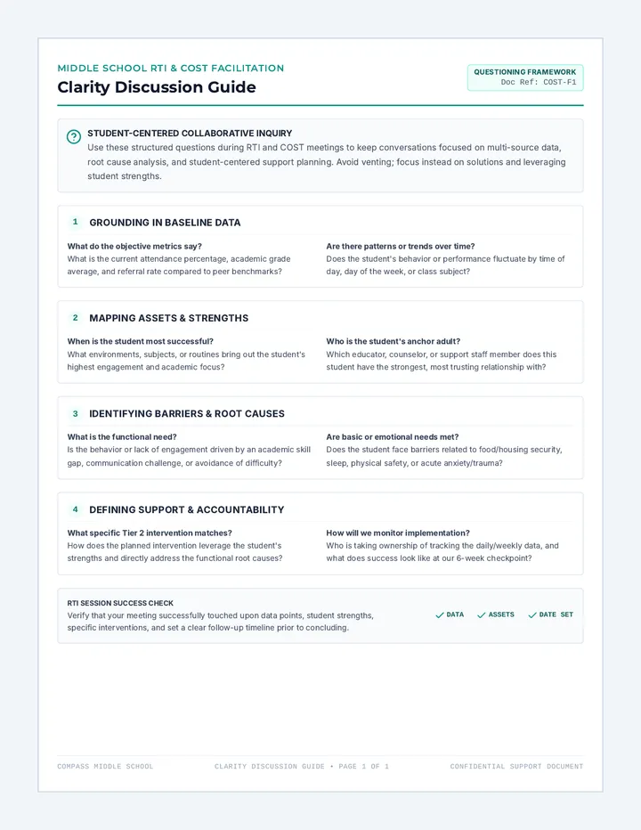 Clarity Discussion Guide