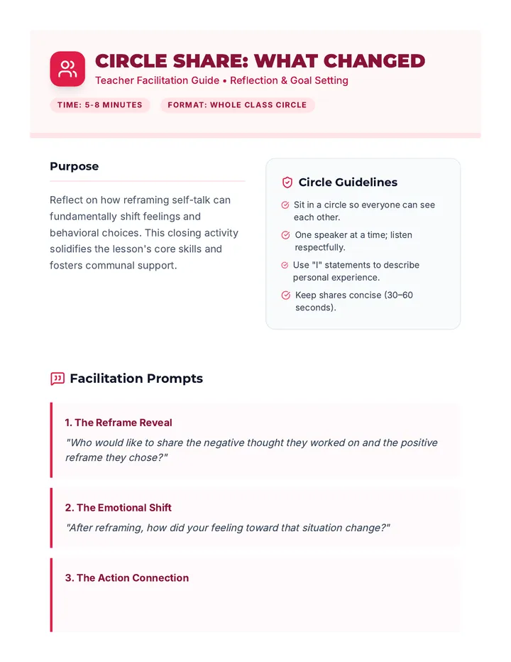 Circle Share Discussion Guide