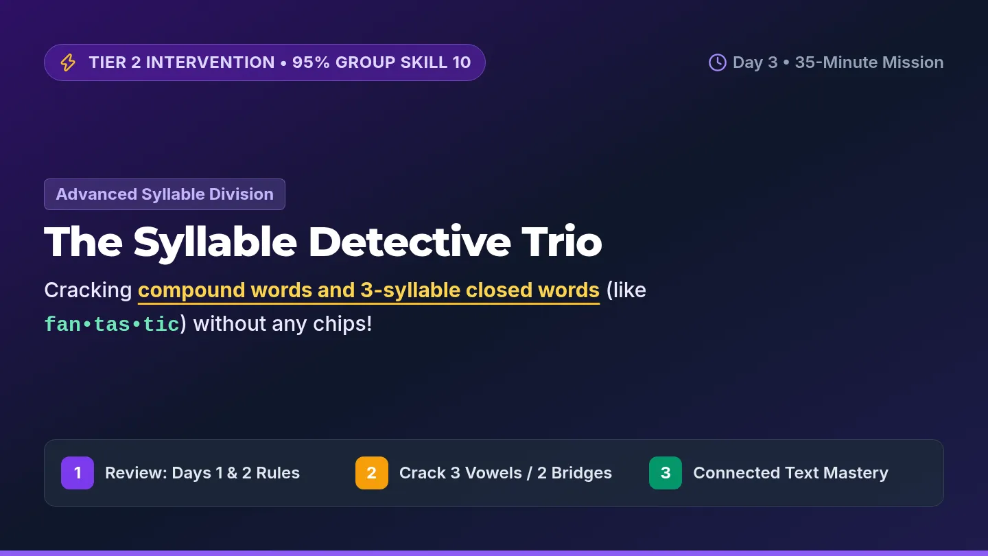 Detective Trio Slides