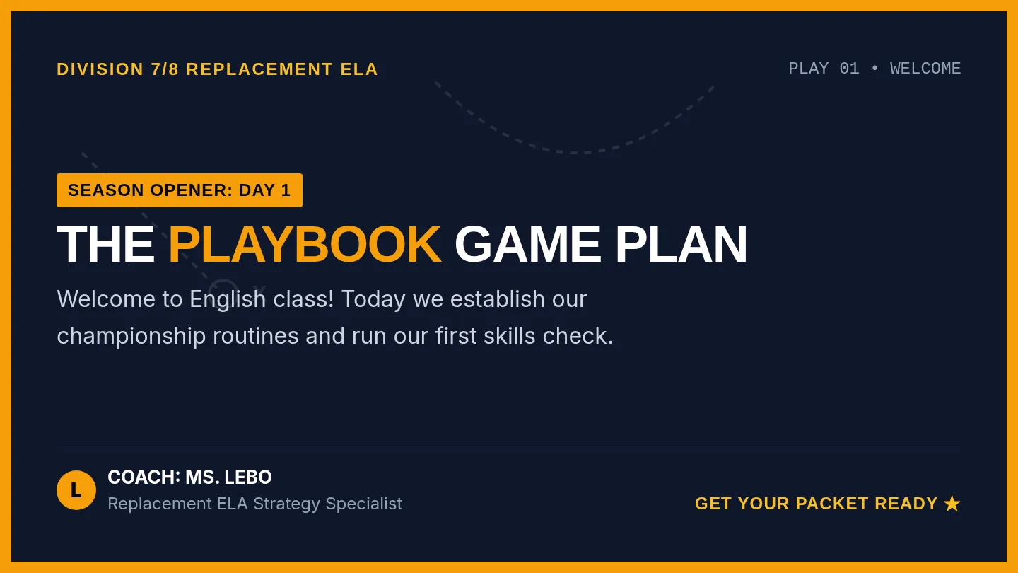 The Playbook Slides