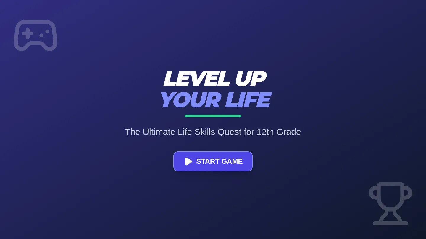 Level Up Life Slide Deck