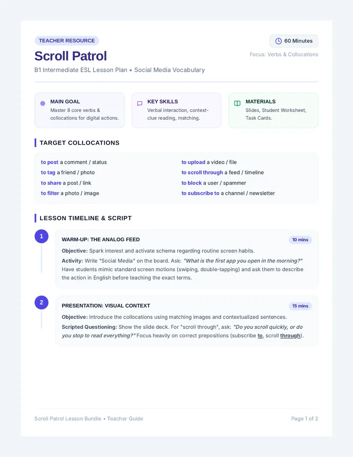 Scroll Patrol Teacher Guide