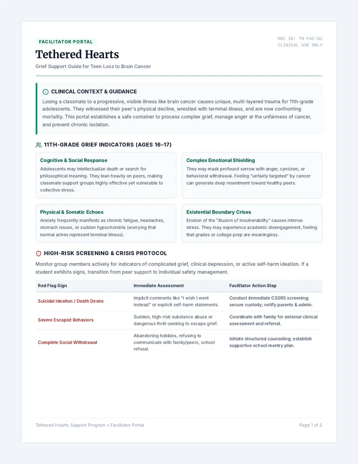 Facilitator Portal Guide