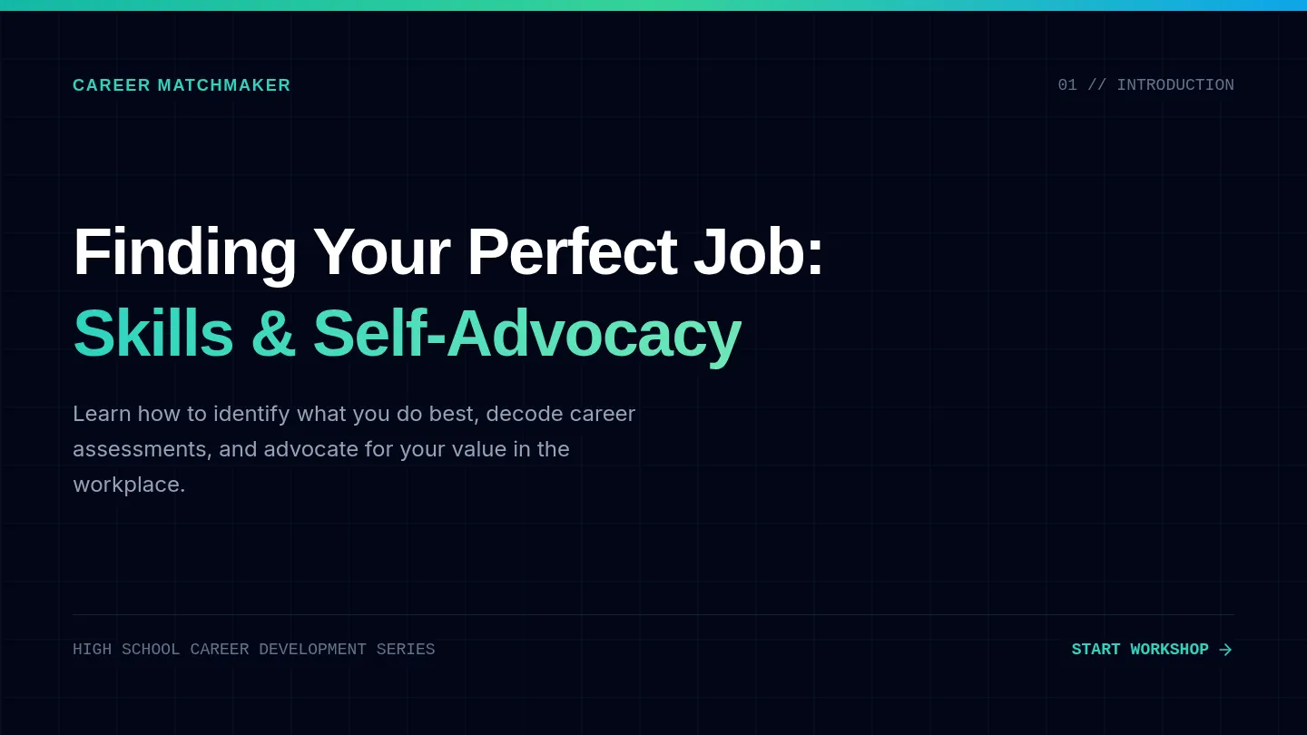 Career Match Slides