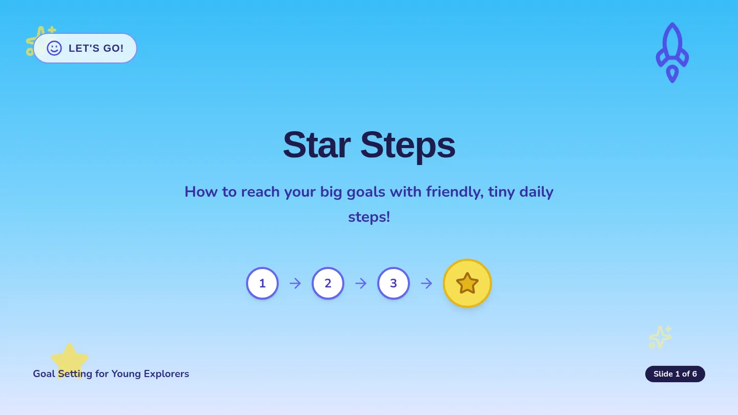 Star Steps Slides