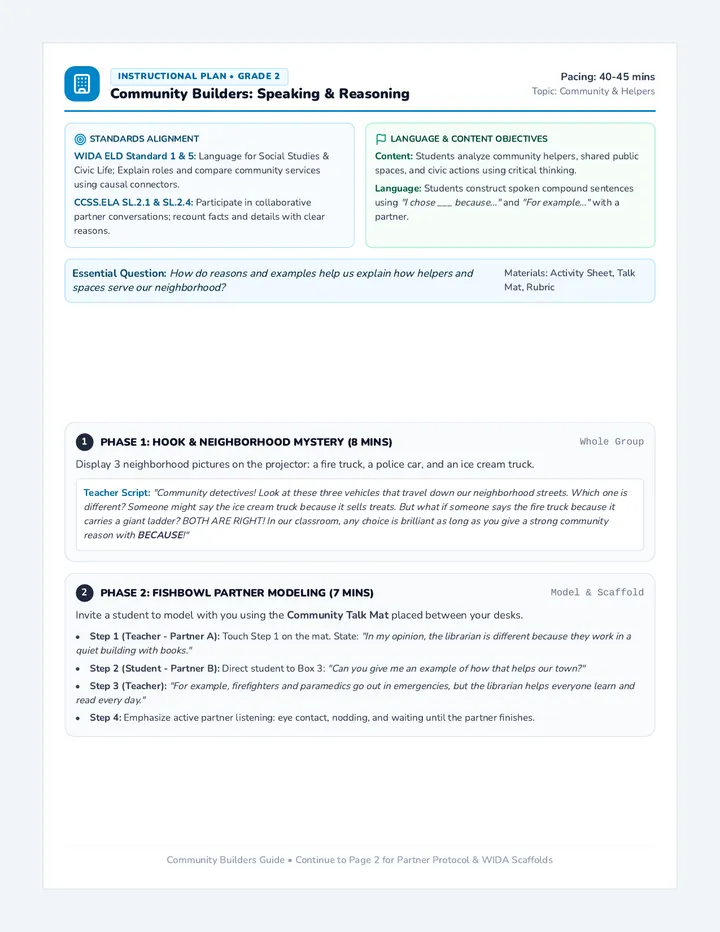 Idea Builders Teacher Guide
