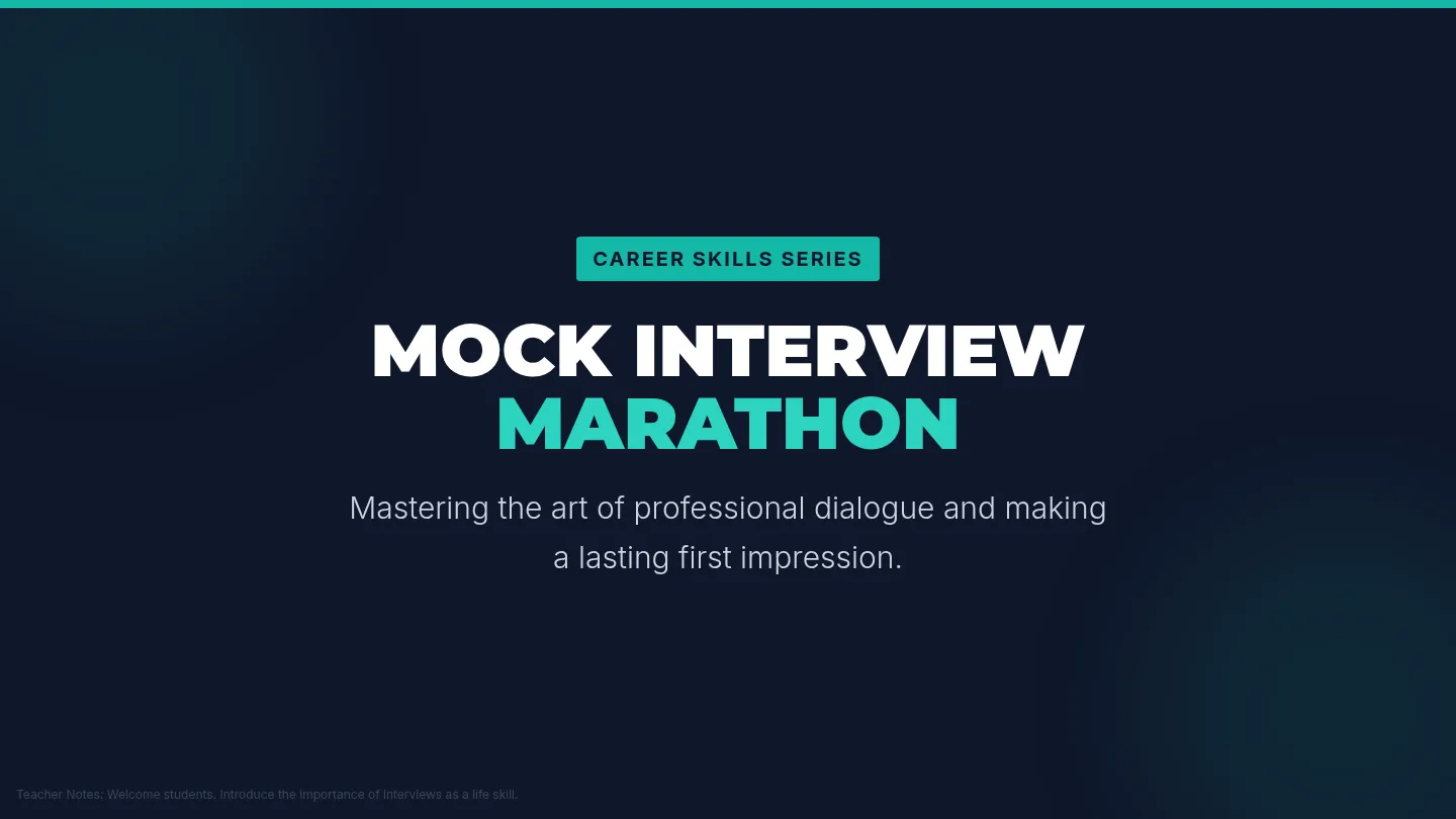 Top Interview Tips Slides