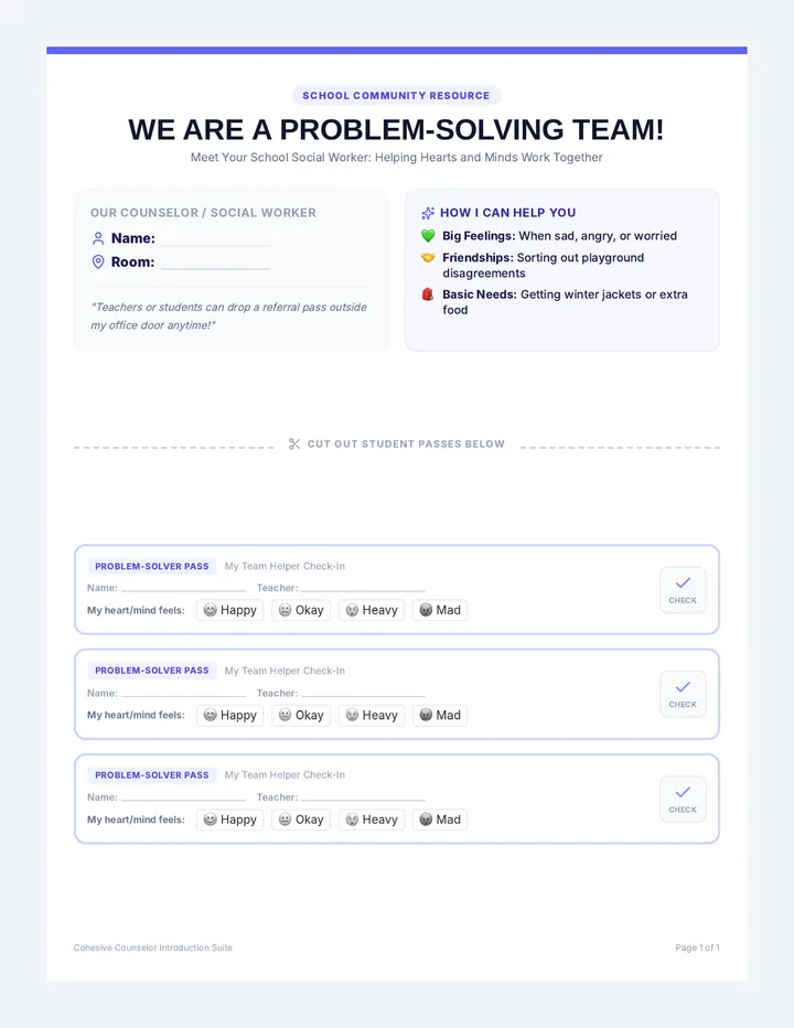 Problem Solver Pass
