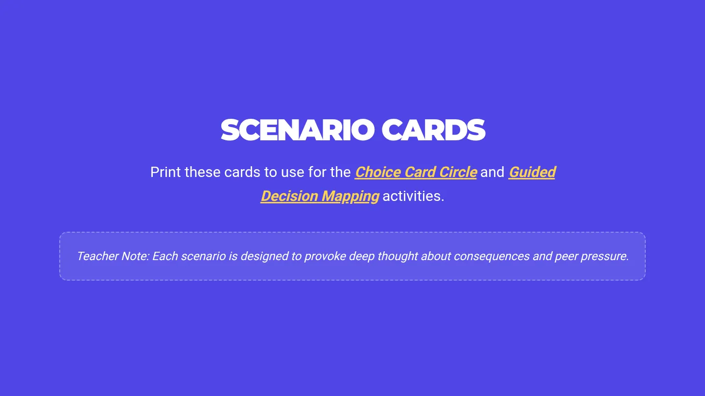 Card Conversation Prompts Presentation Cards