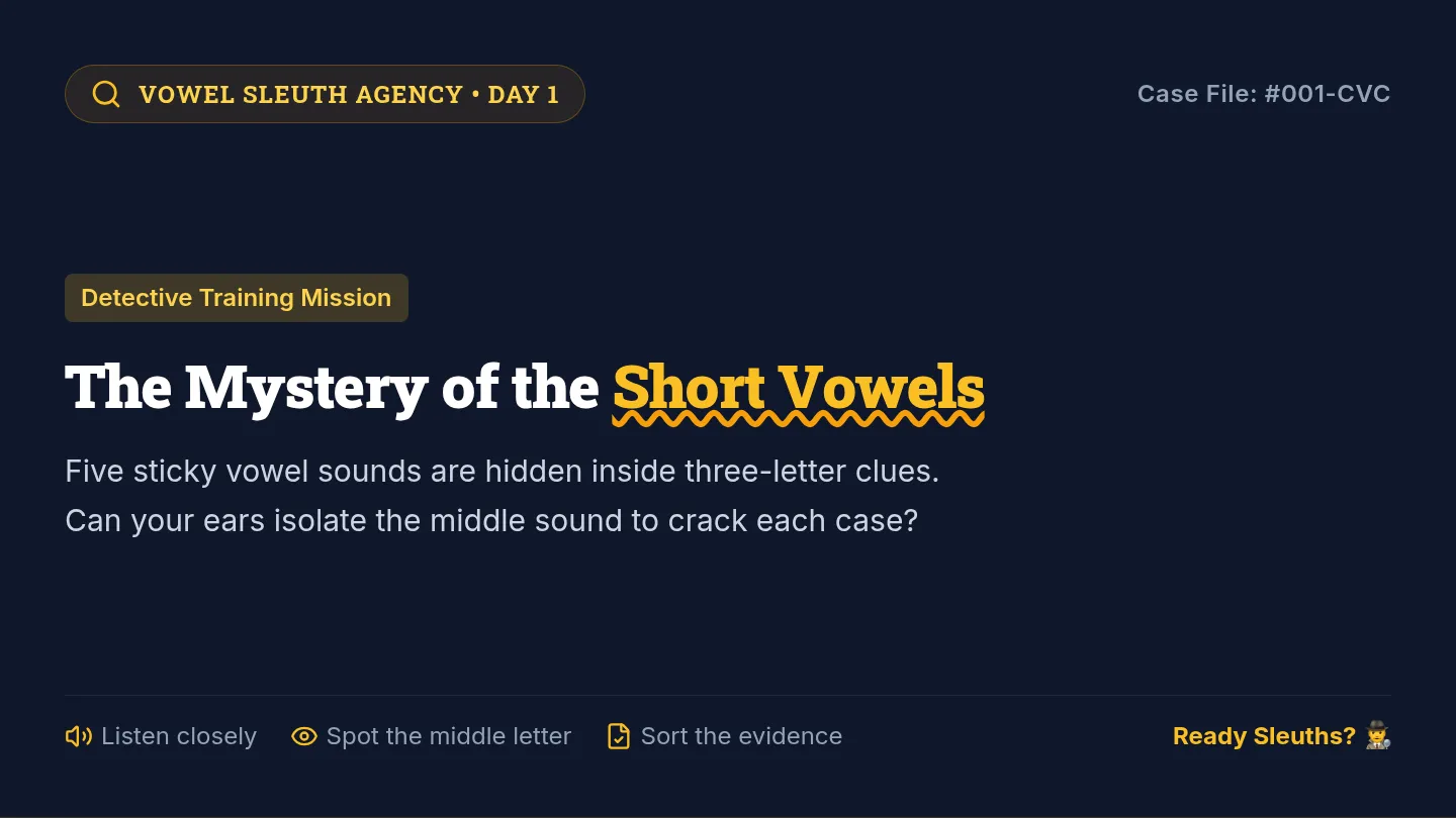 CVC Vowel Slides