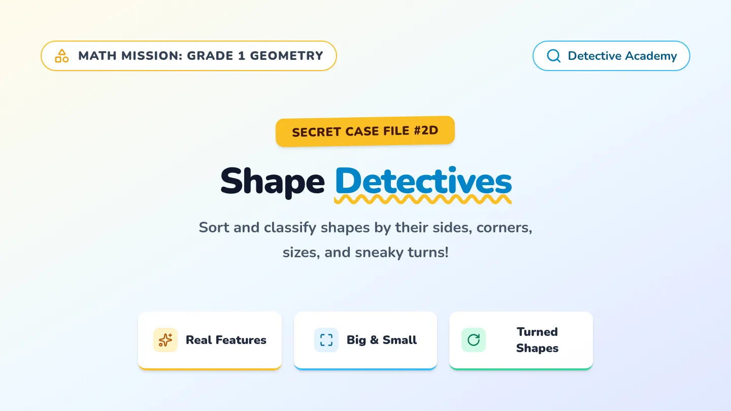 Shape Detective Slides