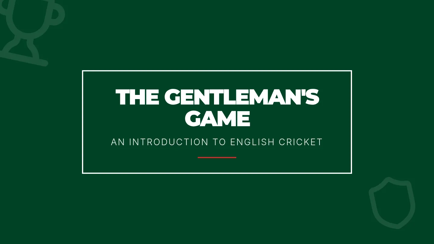 Cricket Fundamentals Slides