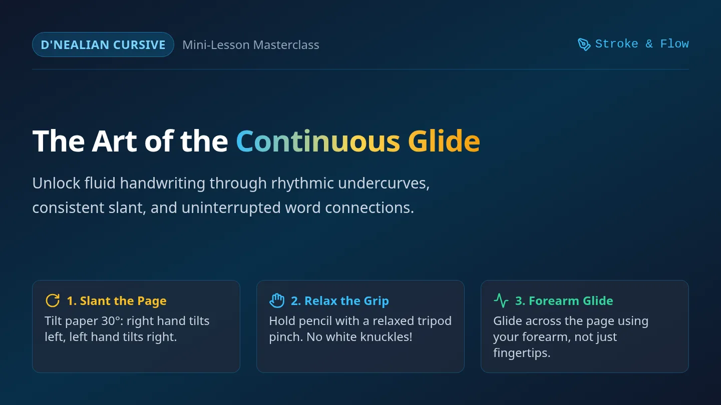 Cursive Flow Slides