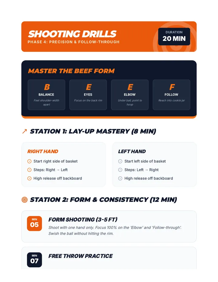 Shooting Drills Guide