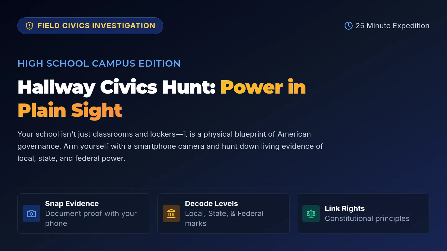 Hallway Civics Hunt Slides