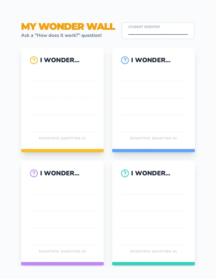 Wonder Wall Templates