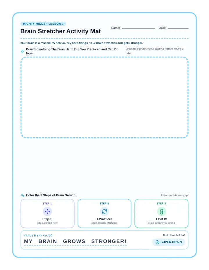 Brain Stretcher Activity Mat