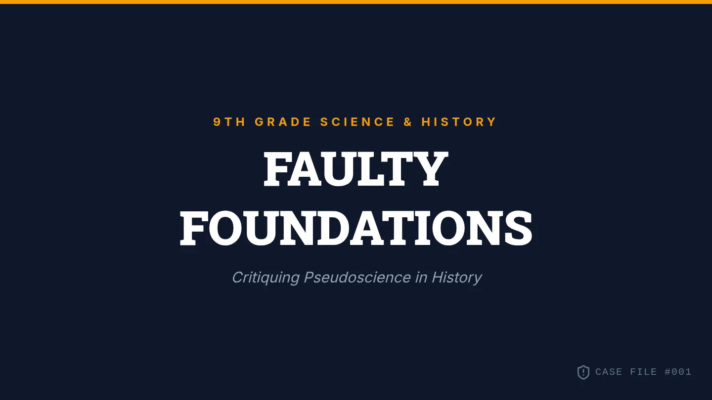 Faulty Foundations Slides
