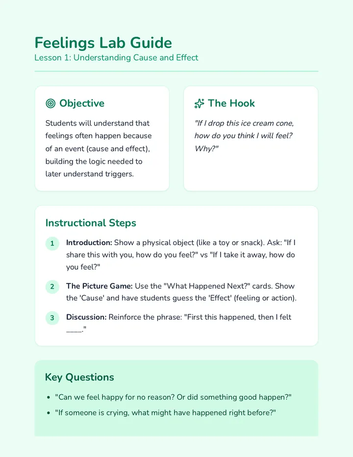 Feelings Lab Guide