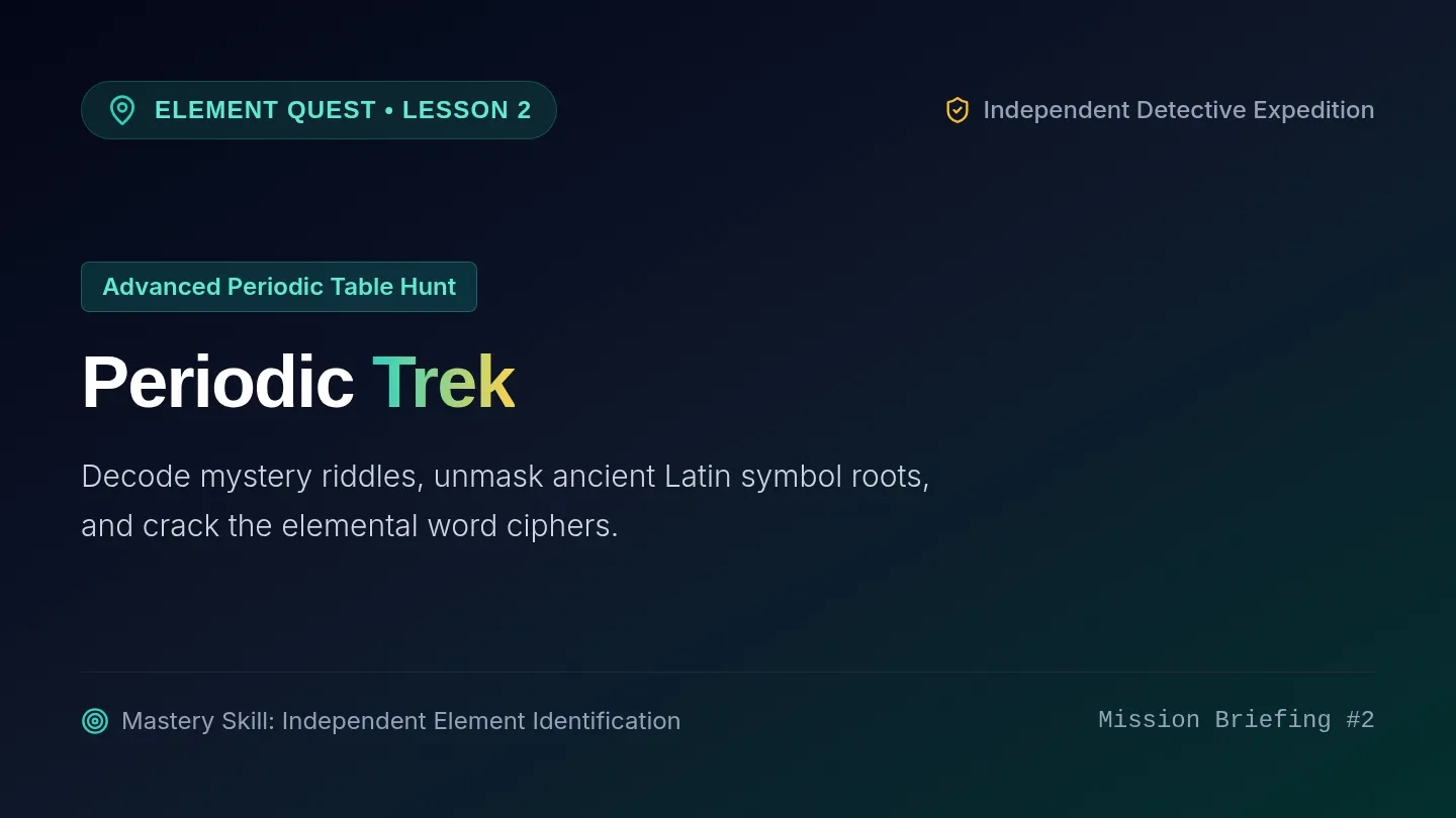 Scavenger Expedition Slides