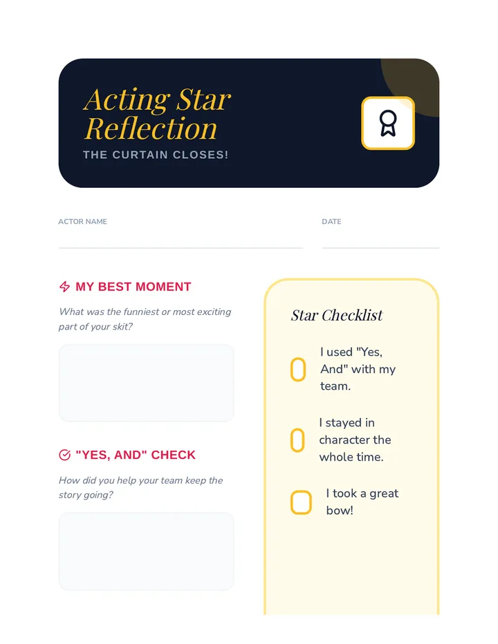 Acting Star Reflection