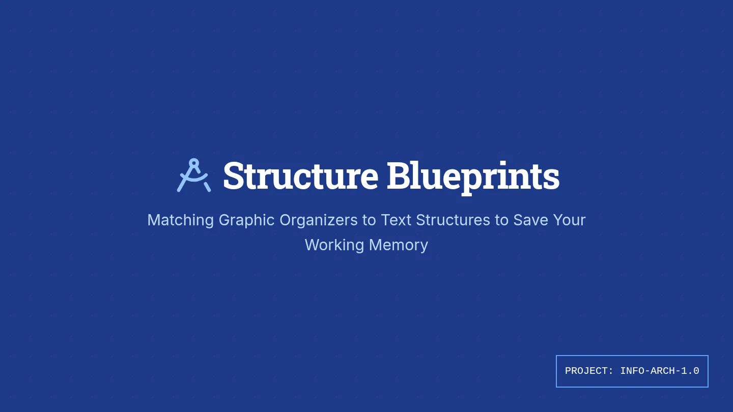 Structure Blueprints Slides