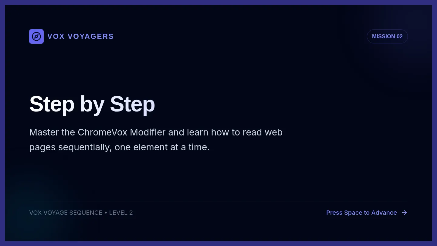 Step by Step Slides