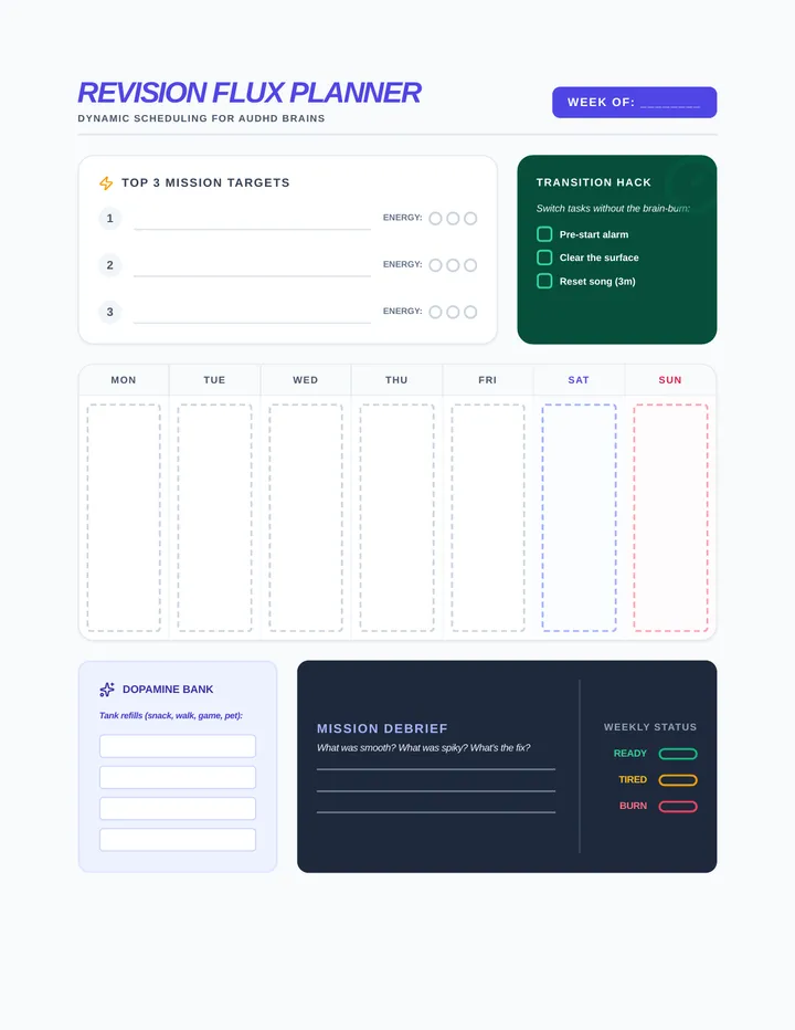 Revision Flux Planner