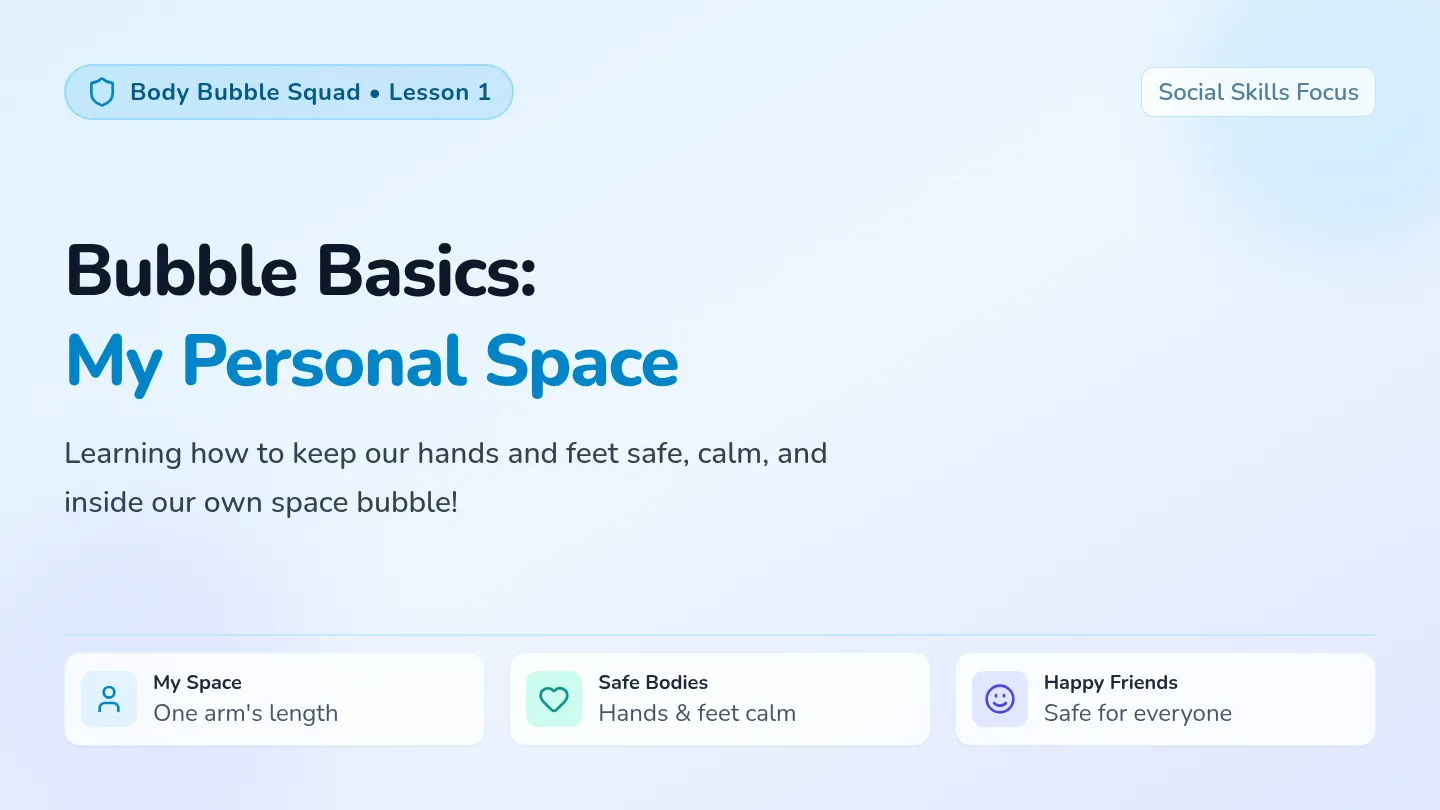 Bubble Basics Slides