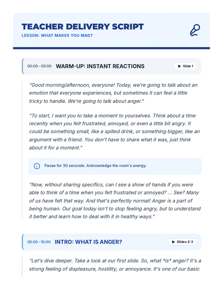 What Makes You Mad • Lesson • Lenny.com