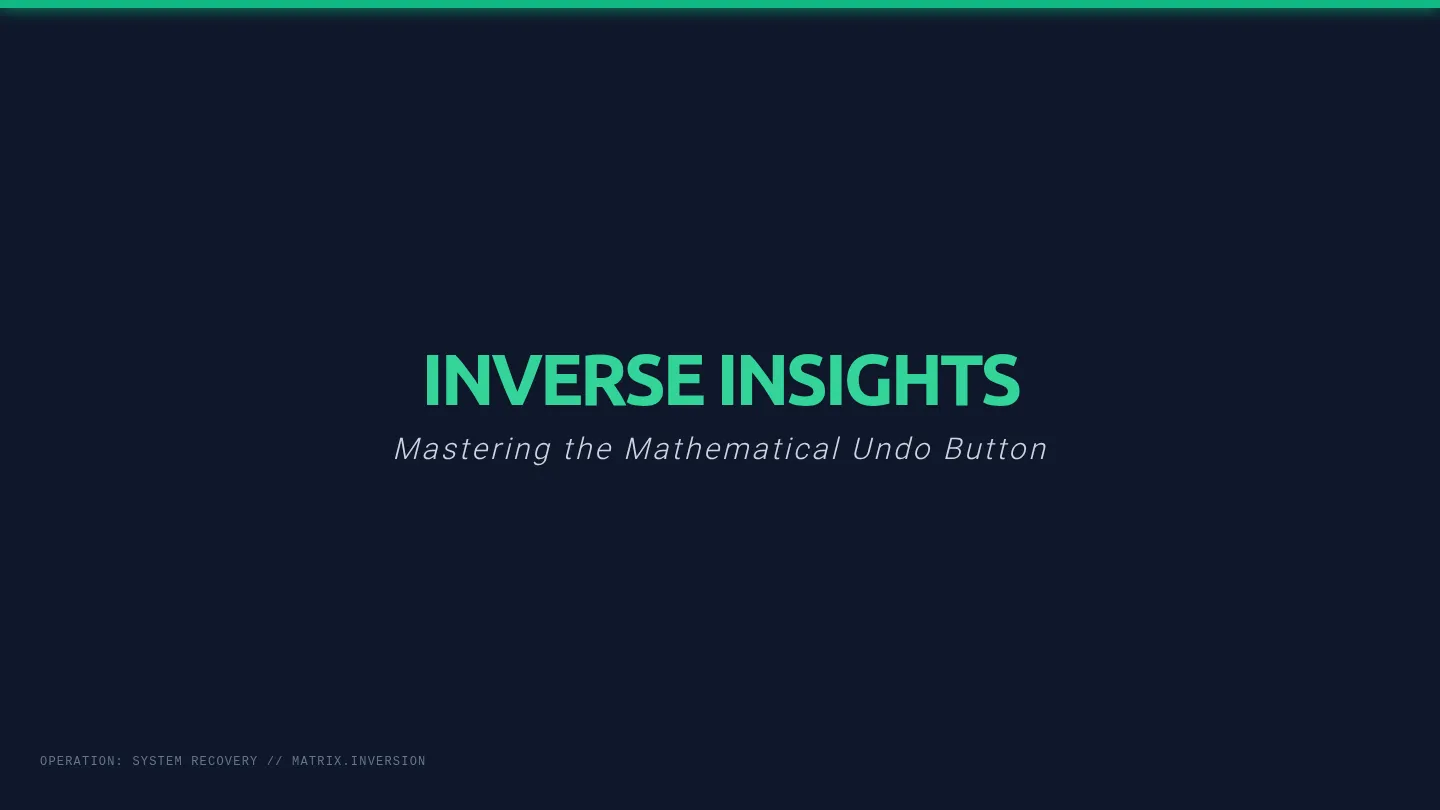 Inverse Insights Slides