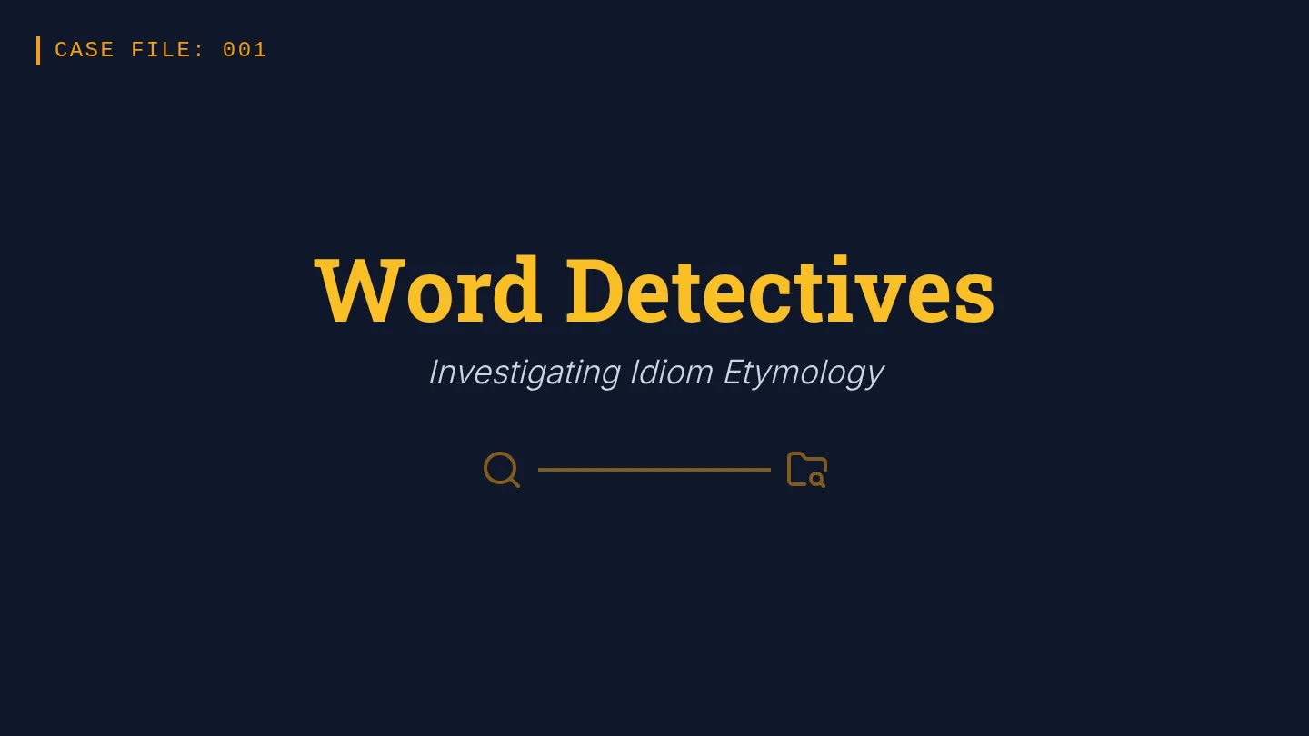 Word Detectives Slides