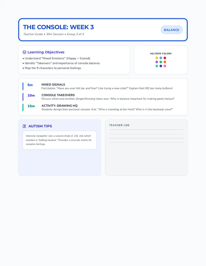 Mixed Emotions Teacher Guide