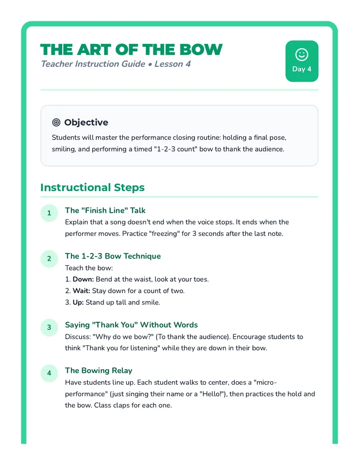 Art of the Bow Teacher Guide