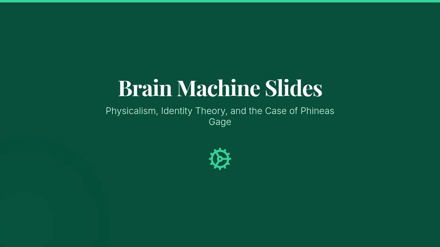 Brain Machine Slides