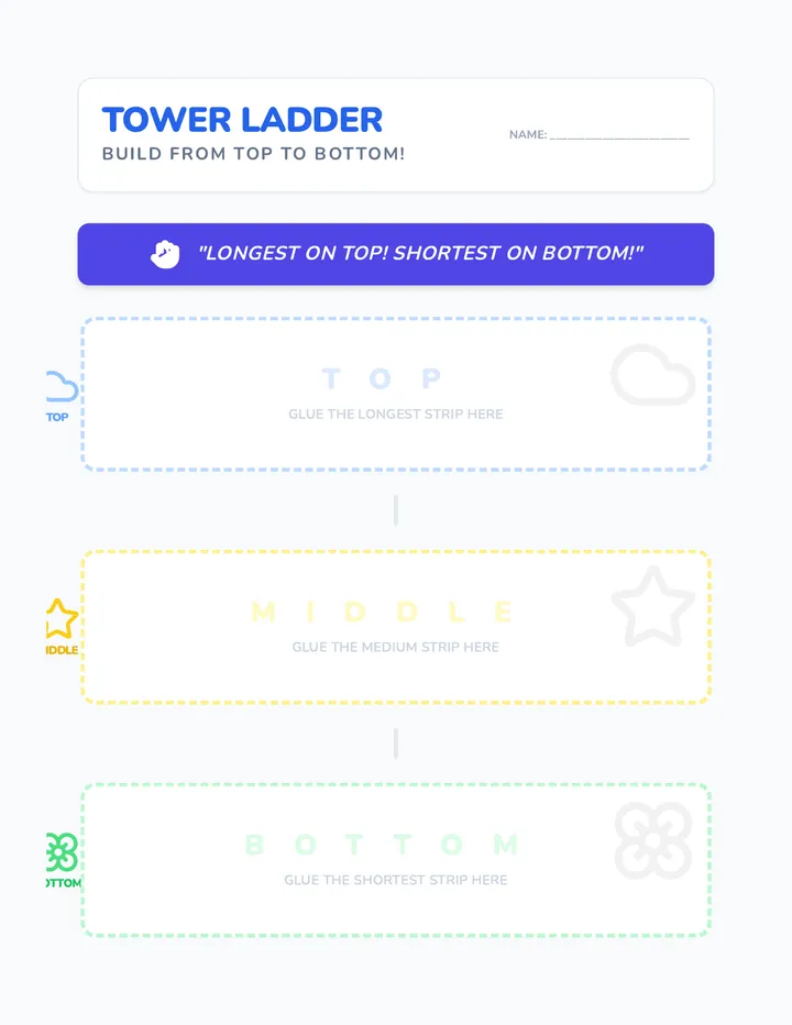 Tower Ladder Template