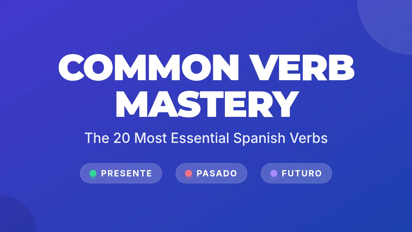 Common Verb Slides Expanded Conjugations