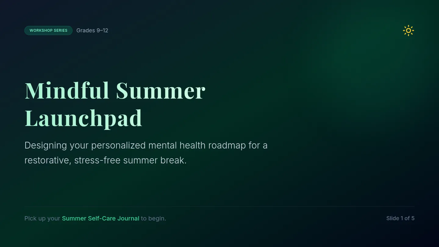 Summer Launchpad Slides