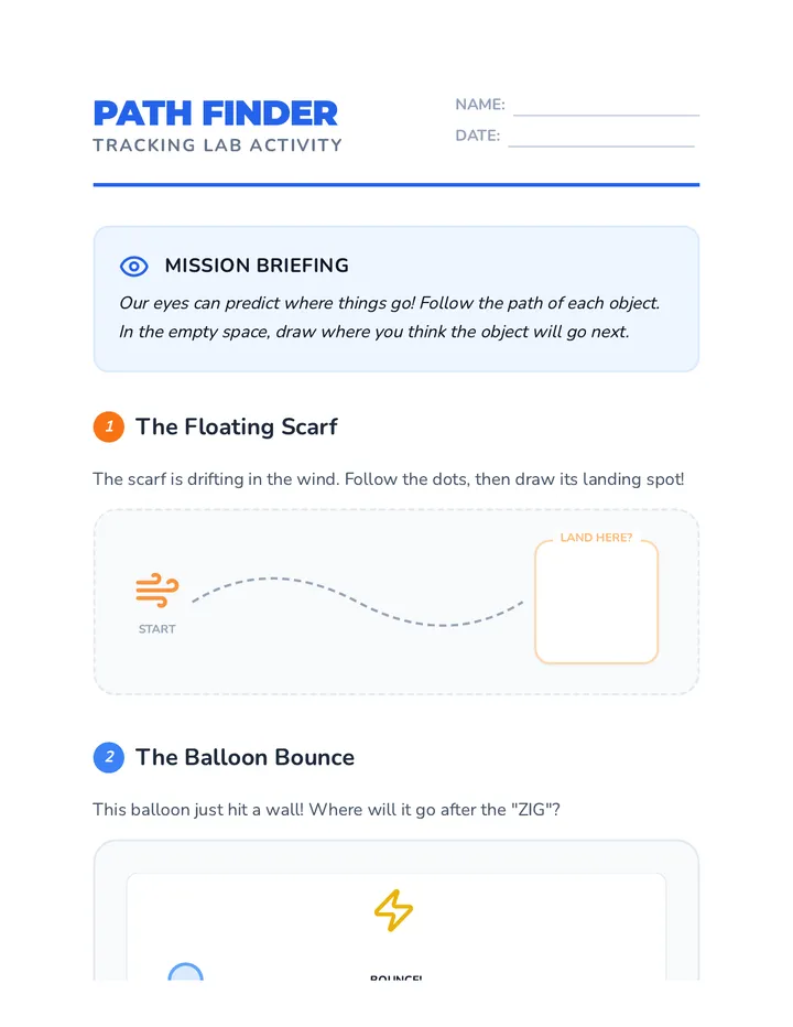 Path Finder Worksheet